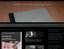 Tablet Screenshot of dennis-cooper.net